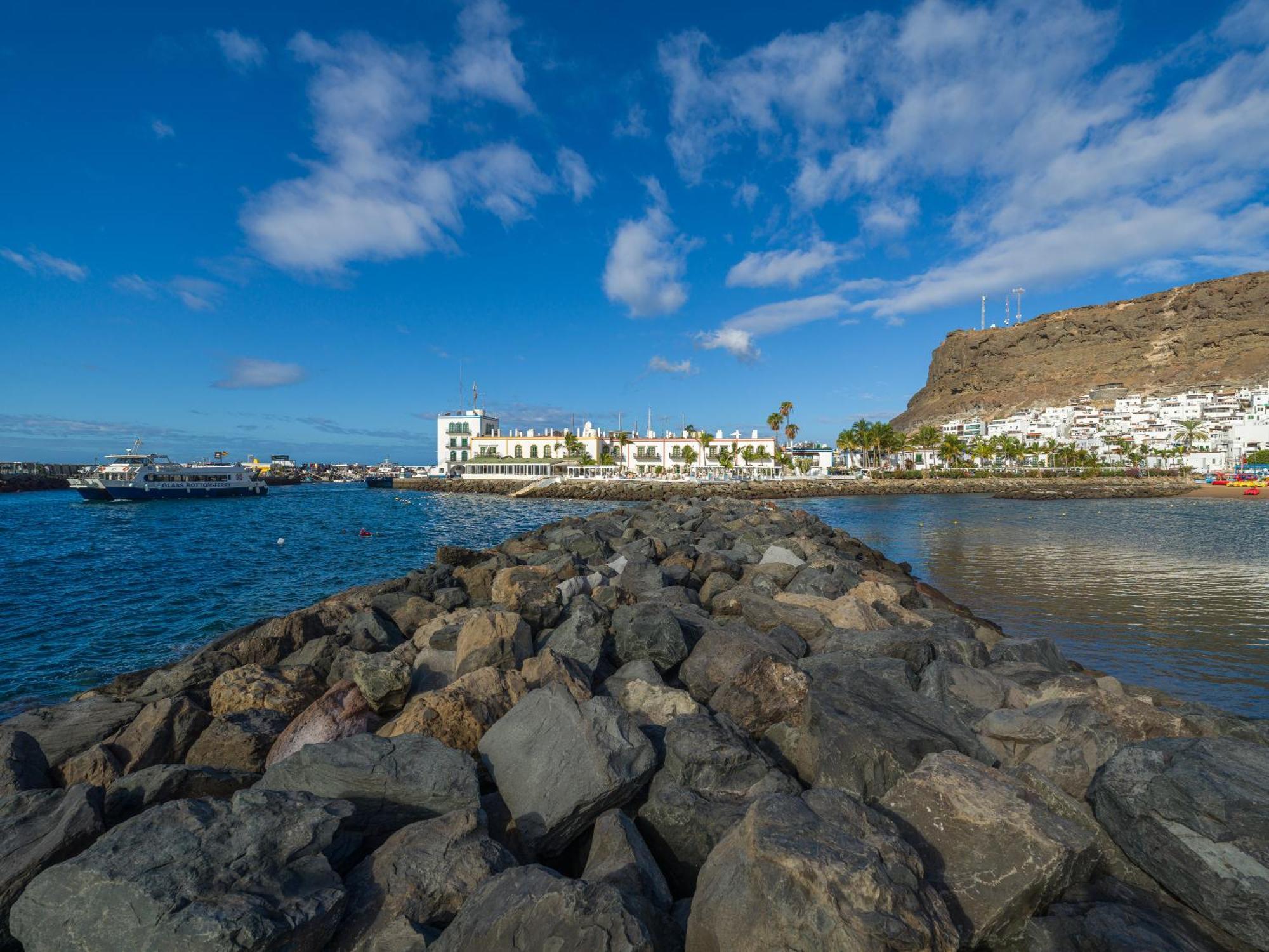 Ferienwohnung Amarre Palm Puerto De Mogan Exterior foto