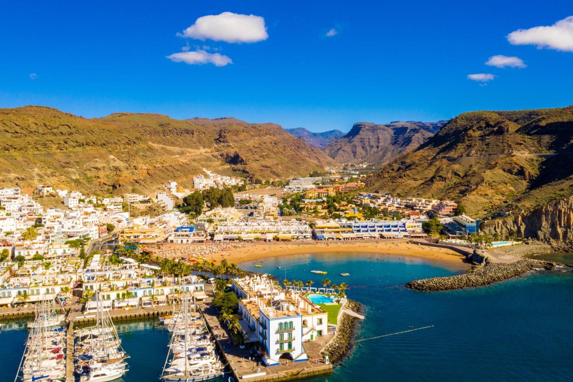 Ferienwohnung Amarre Palm Puerto De Mogan Exterior foto